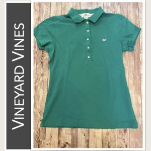 Vineyard Vines Girl’s Polo Shirt Short-sleeve Green Size XS